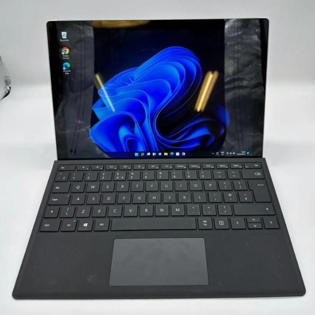 Microsoft Surface Pro 8th Gen Touch intel i5 Octacore CPU 256GB SSD

120 Days Warranty so buy with confidence.

Swaps welcome with your old products even if they are faulty

Fully touchscreen with long battery life.

PROCESSOR Intel Core i5 (8th Gen) Processor Octacore

DISPLAY 12.5" Ultra HD display, 2735 x 1824 2K resolution Sharp display

RAM 8GB DDR RAM

256GB SSD Solid state

Features: Camera HD Front and back

INBUILT MICROPHONEYes

SOUND TECHNOLOGIES Dolby Audio Premium

CAMERA VIDEO RECORDING1080p HD

SPEAKERSStereo Speakers

CAMERA RESOLUTION8.0 MP

-Performance
CLOCKSPEED2.5 Ghz
PROCESSOR Intel Core i5-8350u (8th Gen) 1.9 x 8 Octacore CPU thread

GRAPHIC Card
Intel HD Plus 620

Full version Microsoft office Word excel PowerPoint etc Included

Operating Systems:
Windows 11 Pro
RRP £1000