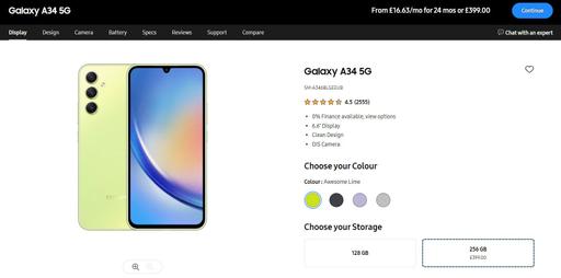 Buy & Sell West Midlands Birmingham - Photos for Samsung A34 5G RRP £399 for 256GB version