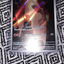 pokemon 151 charmander 168/165

card is penny sleeved and top loaded the card is in N/M TO MINT condition 

£23 collection only Dudley DY2

can post but will be bank transfer only