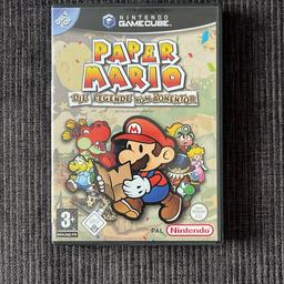 Biete hier zum Verkauf an!

️ siehe Bilder

Paper Mario Die Legende vom Äonentor
Nintendo Gamecube

Versand möglich gegen Aufpreis!

️Keine Garantie und Rücknahme️