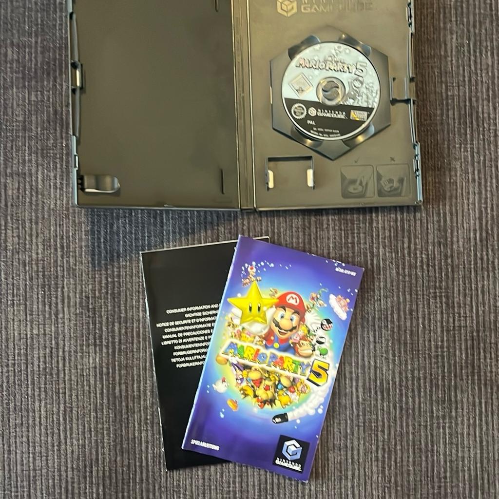 Biete hier zum Verkauf an!

️ siehe Bilder

Mario Party 5
Nintendo Gamecube

Versand möglich gegen Aufpreis!

️Keine Garantie und Rücknahme️