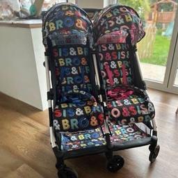 Bro sis hot sale double buggy