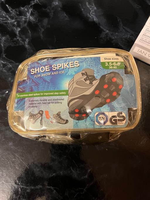 Buy & Sell South West London West Brompton - South West London - Photos for SHOE SPIKES SNOW AND ICE SIZE UK 3.5 - 6.5