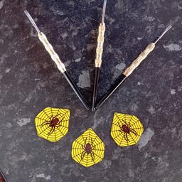 NEW DARTS WITH FLIGHTS

3 DARTS AND 1 SET OF FLIGHTS
£6 

5 SETS AVAILABLE

£6 EACH SET 

£10 FOR 2 SETS  >>>> THEN £5 EACH SET AFTER THAT