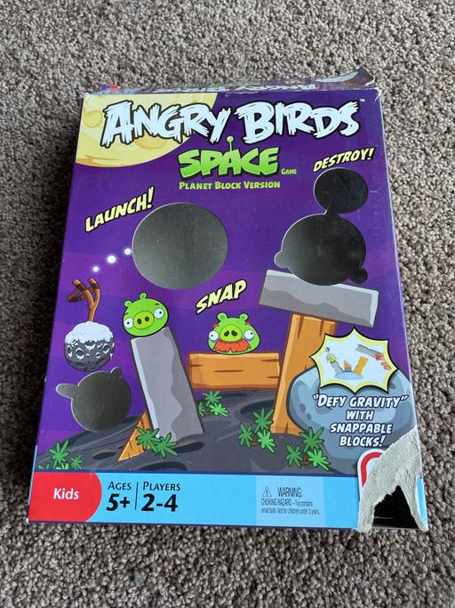 Buy & Sell West Midlands Birmingham - Photos for Angry Birds Space Board Game by Mattel