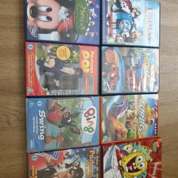 selection of kids dvds