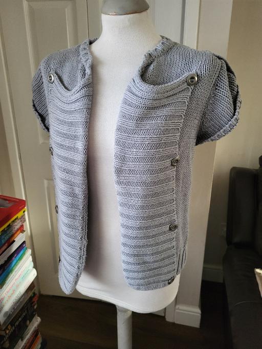 Buy & Sell West Midlands Sandwell - Photos for M&S Grey Knitted Cardigan Jumper Size 10