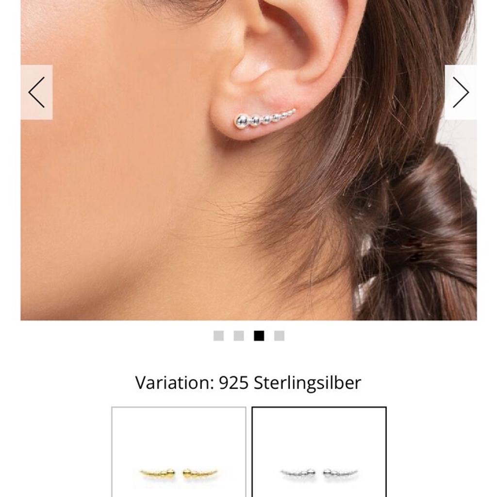 Ohrringe | Ohrstecker

• Marke Thomas Sabo
• Farbe Silber
• Neu & Originalverpackt
• Neupreis € 29,90