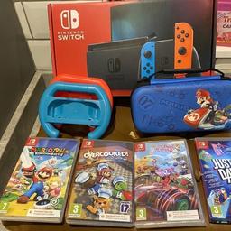 Brand new Nintendo switch with games and accessories no faults

Any questions please ask

Collection welcome