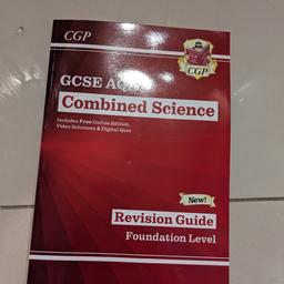 Can deliver if you're nearby

Excellent condition foundation Science revision guide.