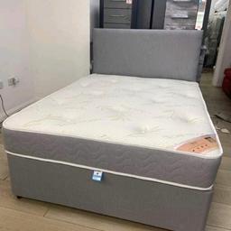 Divan beds 

Classic divan bed with 10” dual ortho memory mattress and headboard 

Complete beds 

Single £180

Double/small double £200

Kingsize £250

Add two drawers £40

07708 918084