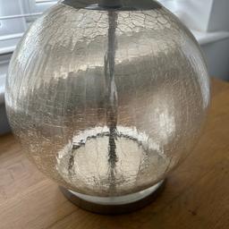Crackle lamp from next very good condition £25 each 