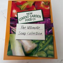 Box Tree New Covent Garden Co - The Ultimate Soup Collection
4 x Books in a Box
1) Book of Soups
2) Soup for All Seasons
3) Soup for All Occasions
4) Soup & Beyond
RRP £39.96
Excellent Condition