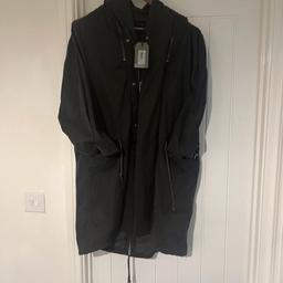 Brand new all saints parka in waxed green. Oversized fit

Rare all saints piece 

Sensible offers considered