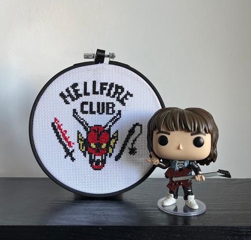 Buy & Sell Essex Basildon - Photos for Stranger Things Hellfire Club Cross Stitch