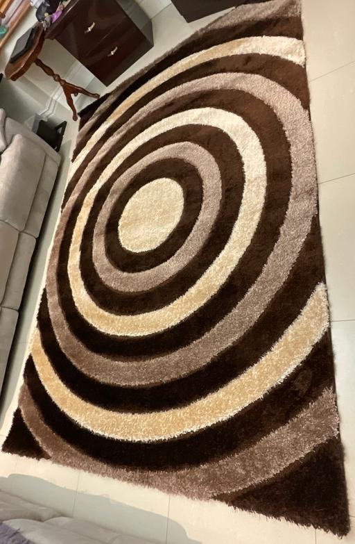 Buy & Sell Leicestershire Leicester - Photos for New 3D thick shaggy rugs brown size 300x200cm