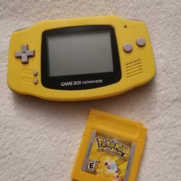 Nintendo Gameboy Advance Gelb Neuwertig
+
Pokemon Gelbe Edition

Funktioniert top

Abholung oder Versand um 5 Euro Österreichweit möglich