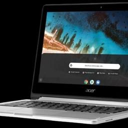 Selling Acer Chromebook R13 CB5-312T - (MediaTek MT8173, 4GB RAM, 64GB eMMC, 13.3 inch HD Touchscreen Display, Google Chrome OS, Sparkly Silver)

Brand: Acer
Model name: Chromebook
Colour: Sparkly Silver
CPU model: quad-core CPU
Operating system: Chrome OS

 Features a large 13.3"
 touchscreen with 10-point touch
 display for increased flexibility

 Innovative 360-degree hinge
 design for four versatile modes
 for work and play

 Up to 12 hours battery life for
 work and entertainment
 throughout the day

 Full HD display with 1920 x 1080
 resolution and IPS technology
 for vivid viewing and sharp
 images and text

 LED-backlit LCD delivers
 wide-viewing angles - perfect for
 students, family members,
 sharing videos and more.

 Google Play Store and Android
 Apps supported.