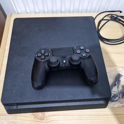 PS4 SLIM played only a few times still in new condition comes with few games some still have original seal on it never opened selling due to not playing anymore literally just sitting on my shelf would be perfect for someone to make good use in great condition ALL WIRES ARE INCLUDED even with the original ear headset which is brand new never used. hdmi included, and charger for controller. controller has stick drift sometimes but can easily be fixed.
Happy to answer question