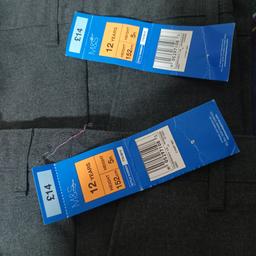 suitable age for 12year old ,2 trousers each £6