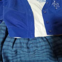 uniform suitable age for 3to 4 years old ,3 things included skirts,jumper and shirt