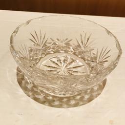 Glass bowl in excellent condition. Only ever displayed in a cabinet.
Lovely etched detailing.
See my other 'old' glassware for sale.