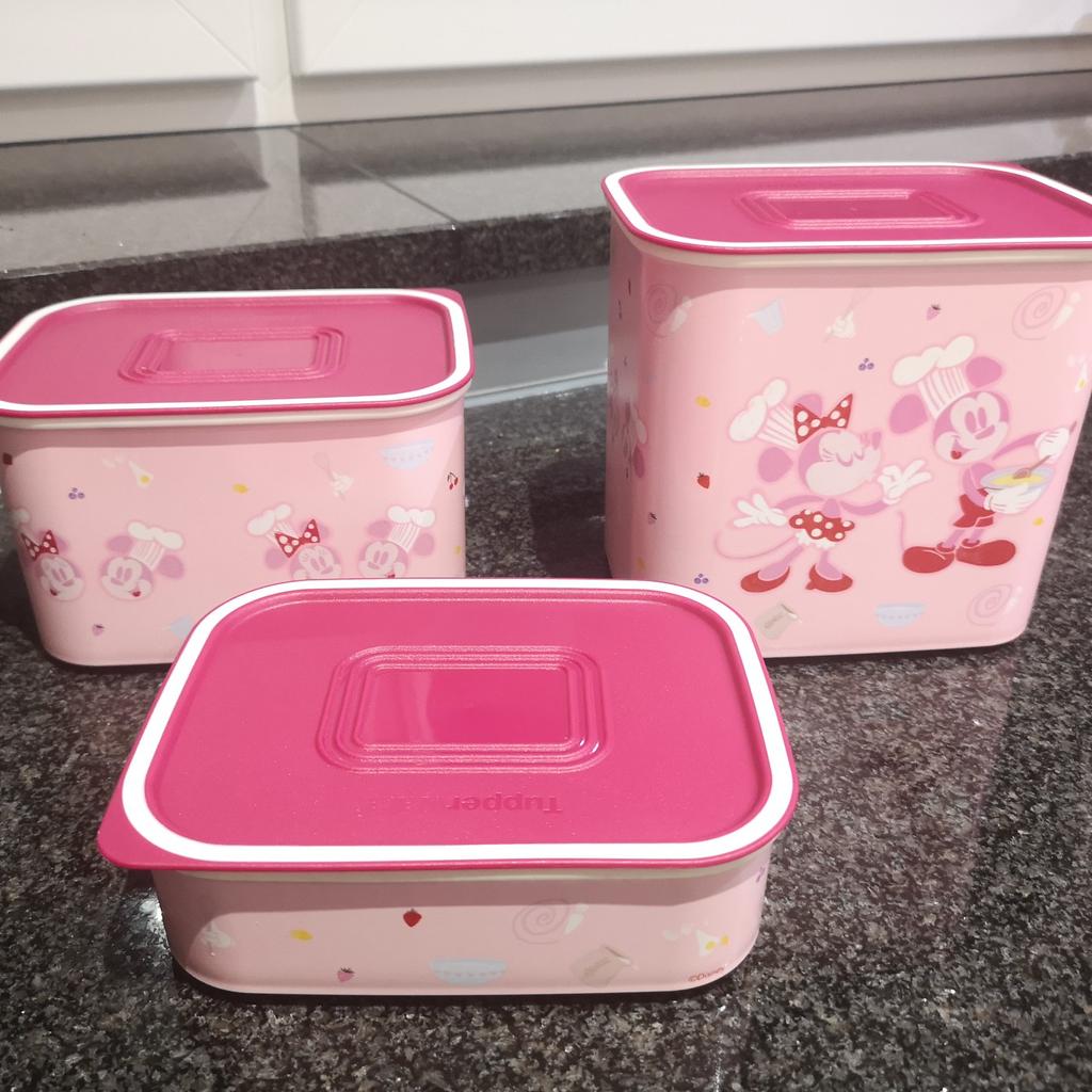 Verkaufe Tupperware Ultimo
3er Set in pink
Rosa Mickey Mouse Edition
1x 500ml
1x 1,3l
1x 2,1l
Sehr guter Zustand