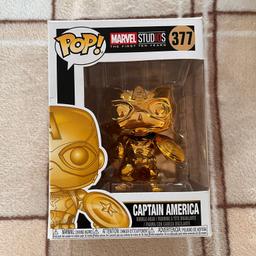 verkaufe eine Marvel Studios Sammlerfigur Nr. 377, Captain America, neu im Karton