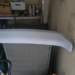 mk6 Ford fiesta zetec s rear diffuser in primer
has been sanded smooth to remove all texture and primed ready for paint