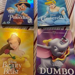 4 x Disney dvd bundle