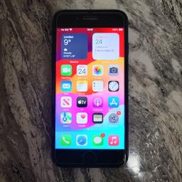 IPhone SE black 2nd generation 128gb unlock any sim for sale working perfectly excellent condition included charger box  pick up only cash only