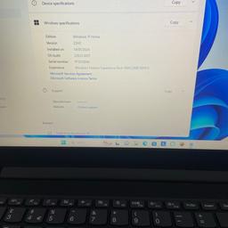 Basically brand new laptop been used a handful of times. perfect for anyone who is doing course work. Who needs a laptop to stream movies, Netflix watch YouTube. Perfect laptop for all your needs very fair price