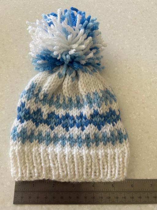 Buy & Sell Lancashire Blackburn with Darwen - Photos for Children’s hand knit Pom Pom hat