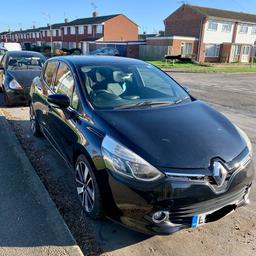 2014 Renault Clio 1462 CC, 5 door hatchback, diesel car. Great condition with recent service Jan 2024 . MOT Oct 2024 and exempt from car tax. 102000 miles, brand new tyres changed in last 6 months. Well looked after car, owned by a lady since 2021, selling reluctantly as don’t use much these days due to remote working, bargain at £3500 ovno. I am around during the day and weekends for viewings. Needs to go ASAP.