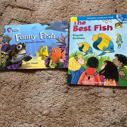 It’s a very nice books for a child who loves reading and fish.