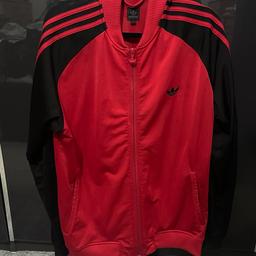 Various Adidas Jackets

Red & White - XL
Red & Black - L
Brown- XL
Blue - L
White - L
