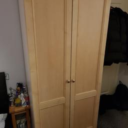 Wardrobe and Draw set.
No marks 
Free standing 
Please message for info and offer.