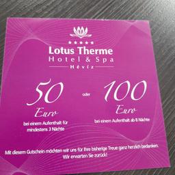 Hotelgutschein für die Lotus Therme in Heviz
Gültig nur bei Direktbuchung !

Gültigkeit bis 30.08.2024

Privatverkauf

Versand gratis