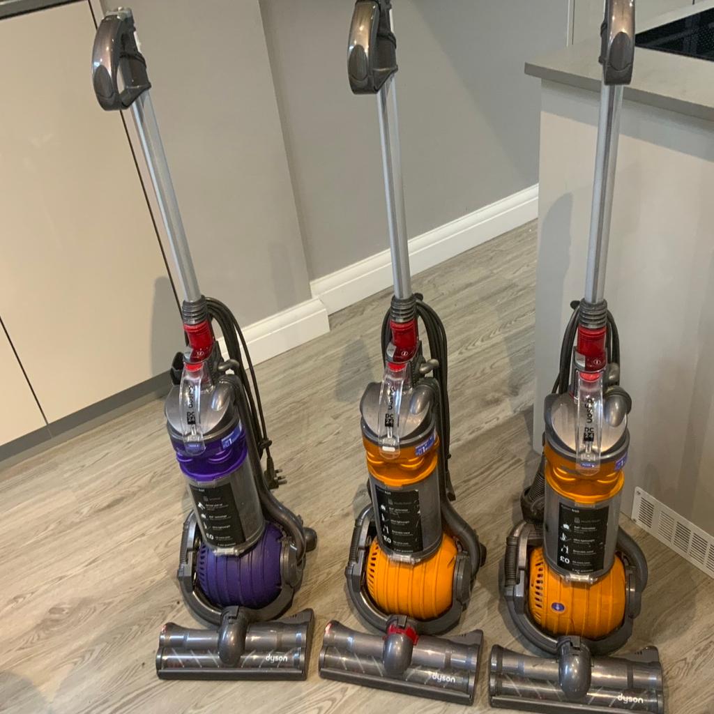 Dyson vacs with tools
Dc07 new motors £48 each
Ballvacs from £58
Stock changing weekly
Bush vac like new with tools £42