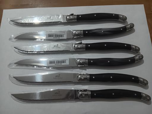 Buy & Sell East London Havering - Photos for Laguiole 6 steak knives stainless steel set