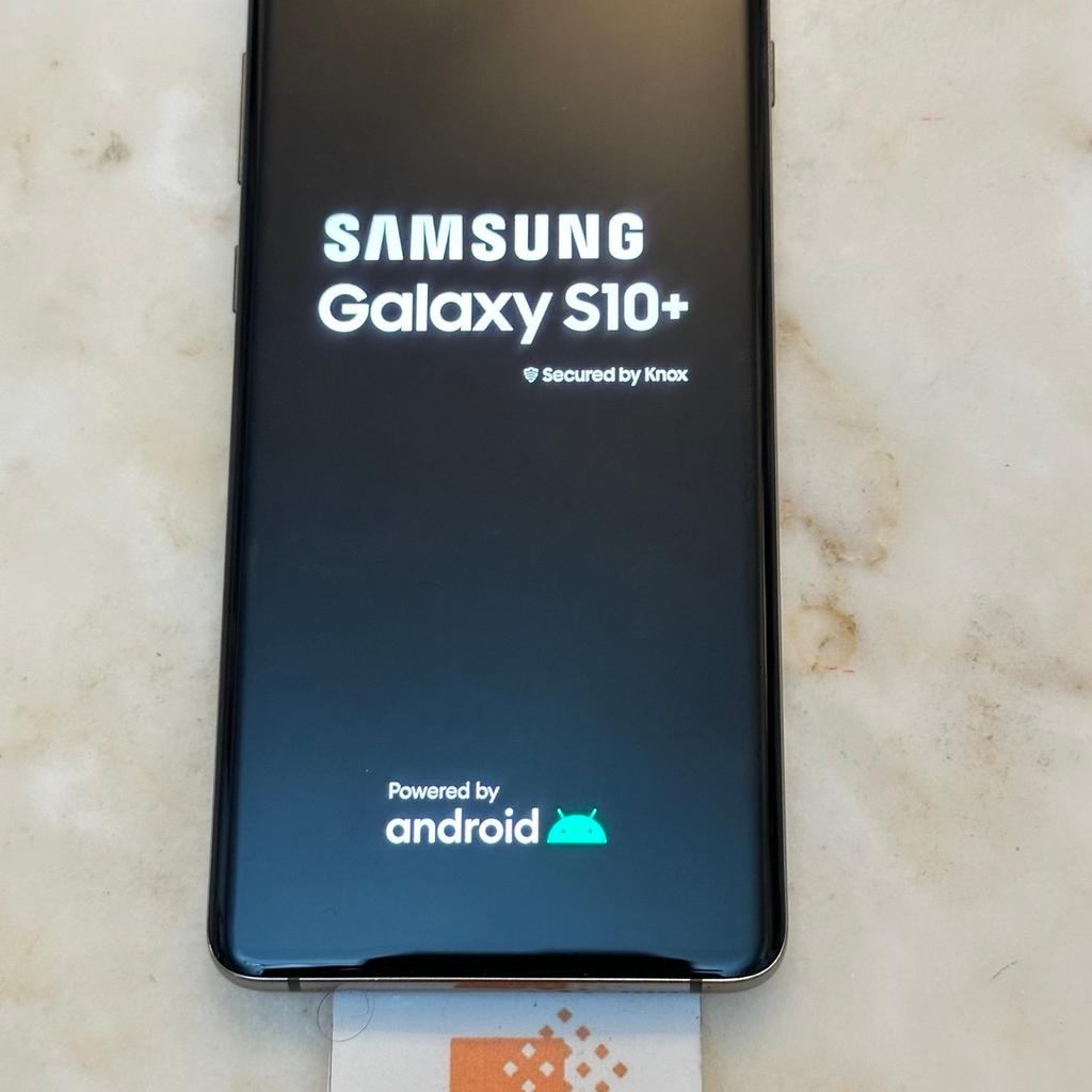 Samsung Galaxy S10 Plus 512Gb in Ceramic Black. Open to all networks and in excellent condition. It comes boxed with a charging lead plus free case of your choice. 6 months warranty. £225. Collection only from the shop in Ashton-in-Makerfield. Thanks.