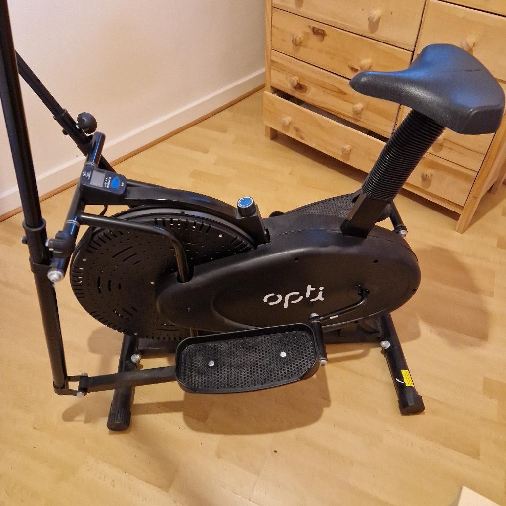 2 in 1 Cross trainer and exercise bike,this has literally only been used for about 10 mins so in perfect condition
