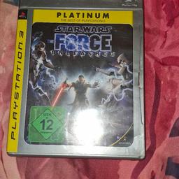 Hi Verkaufe das Star Wars TFU Game für die PS3

Alles Makellos vom Zustand her 

Versand + 2€

Paypal möglich 

Gerne anschreiben :)