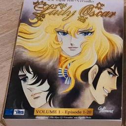 Verkaufe die hier zu sehende DVD Box Vol. 1 von Lady Oscar. Die Box ist in einem sehr guten Zustand.

Versand ist extra