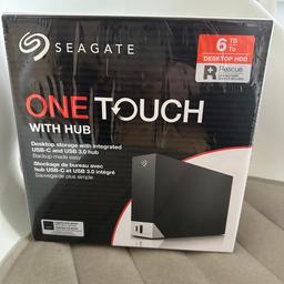 Seagate One Touch Festplatte

6 TB

Originalverpackt

NP: €165,-