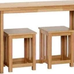 RICHMOND FOLD AWAY WITH 2 STOOLS - £350.00
OAK
40X 120X77CMS 

B&W BEDS 

Unit 1-2 Parkgate Court 
The gateway industrial estate
Parkgate 
Rotherham
S62 6JL 
01709 208200
Website - bwbeds.co.uk 
Facebook - B&W BEDS parkgate Rotherham 

Free delivery to anywhere in South Yorkshire Chesterfield and Worksop on orders over £100

Same day delivery available on stock items when ordered before 1pm (excludes sundays)

Shop opening hours - Monday - Friday 10-6PM  Saturday 10-5PM Sunday 11-3pm