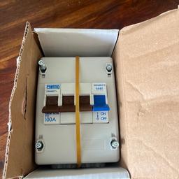 Proteus Electricity Isolation Switch 100A brand new