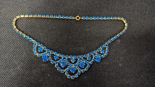 Buy & Sell Greater Manchester Bolton - Photos for Vintage 1950s Cornflower Blue Necklace