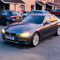 BMW 3 Series Luxury (2012)
2.0 320d Luxury Saloon 4dr Diesel Manual Euro 5 (s/s) (184 ps)

New mot 12 months
Road tax £30 per year
Full logbook
Full Hpi clear
2 keys service history

Car comes with 152.000 miles originally
Full electric windows
Electric mirrors heated
Full leather seats
Full navigation system
Cruise control
Stealing wheel control
Auto light
Air conditioning climate control
Cd play radio aux bluetooth
18/Alloys wheels
And more others

Car drives perfect
No issues with the car

For any viewing welcome
Call me on 0️⃣7️⃣4️⃣5️⃣0️⃣6️⃣4️⃣3️⃣5️⃣4️⃣4️⃣