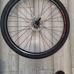 I have x2 careera mountain bike wheels ready to be fitted to any mountain bike frame they are both quick release and are in good working condition.tyres included 